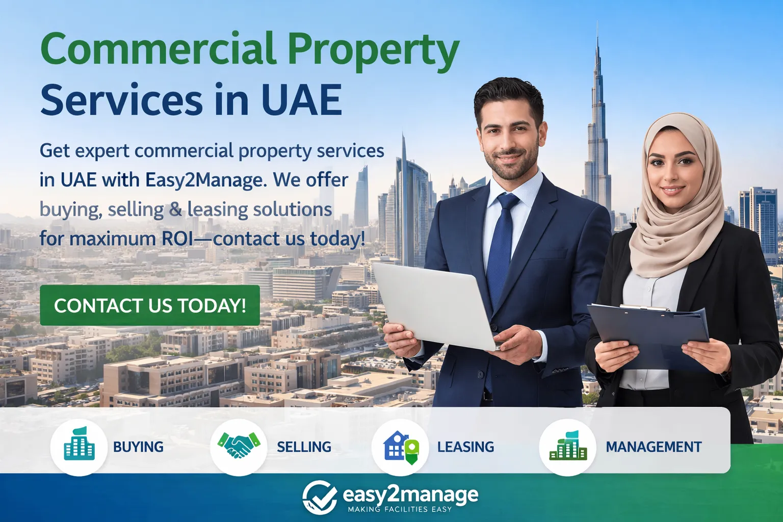 Easy2Manage Commercial Property Services in UAE