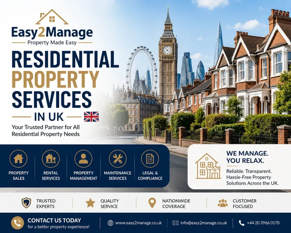Easy2Manage Residential Property Services in UK